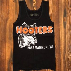 XS Hooters Girl Tank in Black